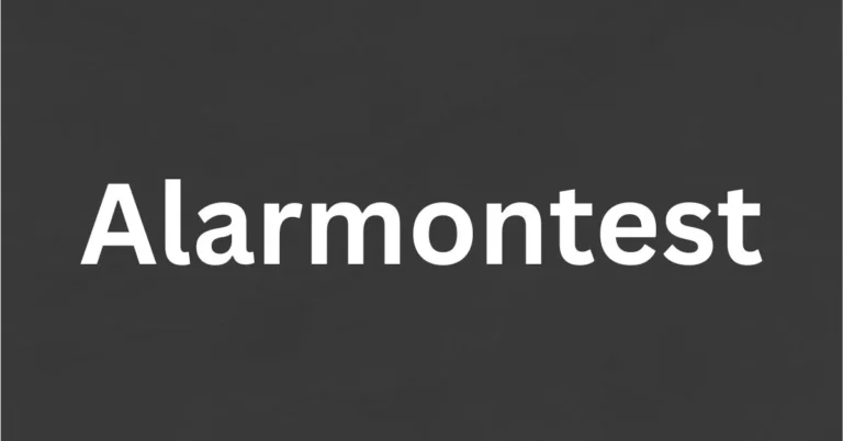 Alarmontest
