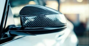G37 carbon mirrors are aftermarket or OEM-styled side-view mirror housings crafted from carbon fiber,