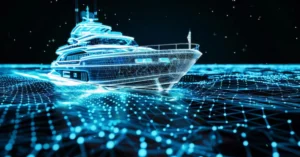 GS Nautica is typically associated with a marine brand or design studio that specializes in advanced nautical technologies,