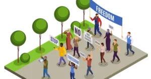 Free political yard signs are a common token of appreciation for volunteers. You may meet other people with similar interests and acquire signage at these events.